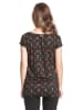 Pussy Deluxe Shirt "Cherries" in Schwarz