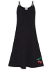Pussy Deluxe Kleid "Dotties & Cherry" in Schwarz