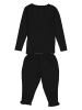 Pussy Deluxe Pyjama "Dotties & Cherry" in Schwarz