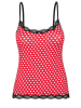 Pussy Deluxe Top "Dotties Classic" rood