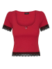 Vive Maria Shirt "Sweet Cropped" in Rot