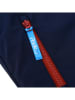 Peek U Ski-/ Snowboardjacke "Cyrus" in Dunkelblau/ Rot