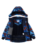 Peek U Ski-/ Snowboardjacke "Ash" in Rot/ Hellblau