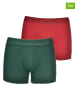 U.S. Polo Assn. 2er-Set: Boxershorts in Rot/ Grün