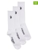U.S. Polo Assn. 3er-Set: Socken in Weiß