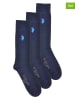 U.S. Polo Assn. 3er-Set: Socken in Dunkelblau