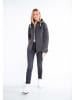 Schmuddelwedda Gebreide fleece vest antraciet