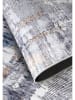 Elle Decoration Laagpolig tapijt "Malard" wit/donkerblauw/beige