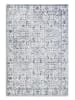 Elle Decoration Kurzflor-Teppich "Saveh" in Blau/ Creme