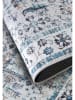 Elle Decoration Kurzflor-Teppich "Saveh" in Blau/ Creme