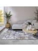 freundin HOME COLLECTION Kurzflor-Teppich "Asya" in Blau/ Gold