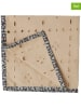 Rice 2er-Set: Tischservietten in Beige - (L)40 x (B)40 cm