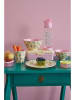 Rice Lunchbox geel/paars - (B)21 x (H)7,5 x (D)14 cm