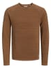 Jack & Jones Sweter "Hill" w kolorze karmelowym