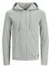Jack & Jones Cardigan "Hill" in Hellgrau