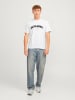 Jack & Jones Koszulka "Bronx" w kolorze białym