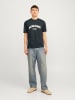 Jack & Jones Koszulka "Bronx" w kolorze granatowym