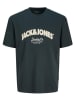 Jack & Jones Koszulka "Bronx" w kolorze granatowym