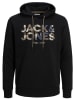 Jack & Jones Hoodie "James" zwart