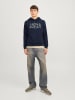 Jack & Jones Hoodie "James" donkerblauw