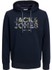 Jack & Jones Hoodie "James" donkerblauw