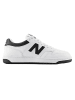New Balance Leder-Sneakers "BB480" in Weiß/ Schwarz