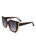 Guess Damen-Sonnenbrille in Havana/ Grau