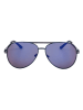 Guess Herren-Sonnenbrille in Silber/ Blau