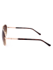 Guess Damen-Sonnenbrille in Gold/ Braun
