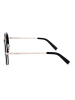 Guess Damen-Sonnenbrille in Schwarz-Silber/ Schwarz