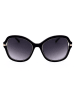 Guess Damen-Sonnenbrille in Schwarz-Gold/ Schwarz