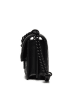Pinko Leder-Umhängetasche in Schwarz - (B)21 x (H)13 x (T)5 cm