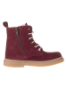 POM POM Leren winterboots rood