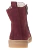 POM POM Leren winterboots rood