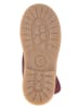 POM POM Leren winterboots rood