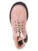 POM POM Leren winterboots lichtroze