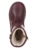 POM POM Leren winterlaarzen bordeaux
