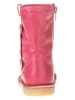 POM POM Leder-Winterstiefel in Pink