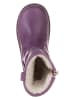 POM POM Leren winterlaarzen violet