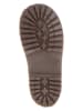 POM POM Leder-Winterboots in Pink