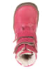 POM POM Leder-Winterboots in Pink