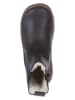POM POM Leren barefootschoenen donkerblauw