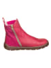 POM POM Leder-Chelsea-Boots in Pink