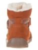 POM POM Leder-Barfußschuhe in Hellbraun