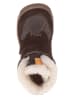 POM POM Leder-Barfußschuhe in Braun