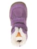 POM POM Leder-Barfußschuhe in Lila