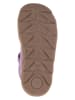 POM POM Leder-Barfußschuhe in Lila