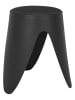 THE HOME DECO FACTORY Kruk zwart - (L)30 x (B)46 x (D)30 cm