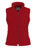 EDITION Doorgestikte bodywarmer rood