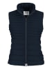 EDITION Doorgestikte bodywarmer donkerblauw